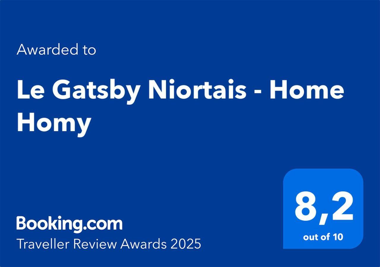 Le Gatsby Niortais - Home Homy Exteriör bild